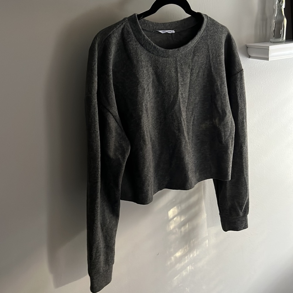 Zara Grey Top